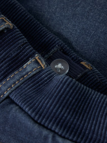 NAME IT Fleece Jeans Ben Baggy Dark Blue Denim